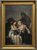 36 Goya (peut-être) - Majas au balcon