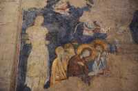 13 Marie & Jean au pied de la croix - Fresque byzantine de l'église des croisés (12°s)