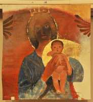57 Arcabas - 40) Marie & l'enfant
