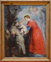 55 Saint François reçevant l'enfant Jésus des mains de la Vierge (± 1617) Rubens