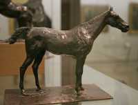 E.Degas - bronze  cheval