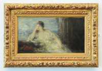 34 Fantin-Latour (1836-1904) Femme rêvant appuyée sur un bras