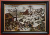 49 Le dénombrement de Nazareth - Pieter Brueghel le jeune