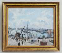 13 Pissarro - L'Avant-Port du Havre. Matin. Soleil. Marée montante (1903)
