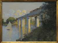 028 Monet - Pont du chemin de fer à Argenteuil (1874)