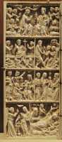 56 Ivoire - Scènes du Nouveau Testament - Allemagne du Sud (1360)