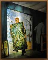 21 M.Duchamp retire son NU DESENDANT UN ESCALIER du salon des indépenants (1912)