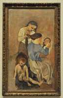 77 Pablo Picasso - La coiffure (1906)