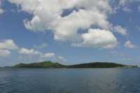 133 Ile près de Bora-bora vue du lagon