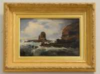 43 Pulpit Rock, Cape Schanck, Victoria (Nicolas Chevalier) 1860