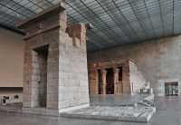 085 Quai & temple de Dendur. Nubie. Dédié par Auguste en -15 à la déesse Isis de Philae