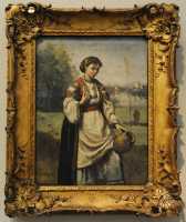 105 Corot - Gitane à la fontaine (± 1868)