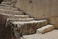 26 Tombes dites de la dynastie davidique - Escalier