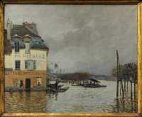47 Alfred Sisley - Inondation à Port-Marly (1876)