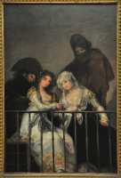 37 Goya (peut-être) - Majas au balcon