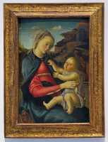 090 Vierge à l'enfant (± 1468) Botticelli