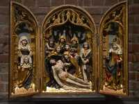 69 Déploration du Christ + Ste Véronique + Ste Elisabeth de Hongrie (Cologne) ± 1505 *