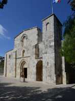 03 Sainte Anne - Façade de l'église romane des Croisés
