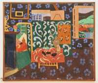 33 Henri Matisse - Intérieur aux aubergines (1911)