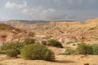 08 Makhtesh Gadol - Dunes fossilisées de sable de couleur