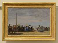58 La plage (Eugène Boudin) 1864