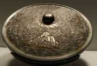 154 Trésor de Horyuji - Mer & iles - Miroir de bronze (Période Nara - 8°s)