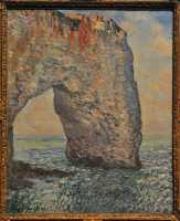 55 Claude Monet - La Manneporte à Etretat (1886)