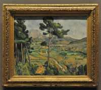 28 Paul Cézanne - Mt Ste Victoire et viaduc de la vallée de l'Arc (1882-85)