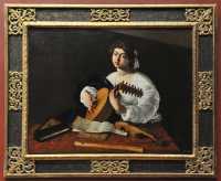 12 Caravaggio - La joueuse de luth  (1597±)