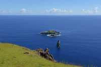 36 Ile Motu-Nui au large de l'ile de Pâques