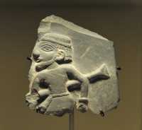 005 Fragment de palette cérémonielle (3200-3100) Homme transpercé par une flèche