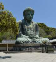 032 Kamakura Daibutsu - Buddha géant (Bronze de 1252) 13 m