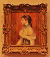 155 Renoir - Jeune fille au ruban bleu (1888)