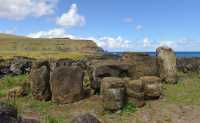 28 Restes de Moai à Tongariki