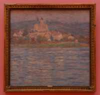 40 Vétheuil, le matin (1901) Claude Monet