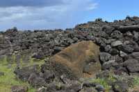 16 Tête de Moai - Ahu Tepeu B