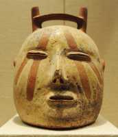 061 Vase à deux becs - Nécropole de Topara - Pérou (± 1°s. BC)