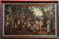 48 La prédication de Jean Baptiste - Pieter Brueghel le jeune