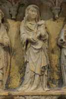 079 Vierge à l'enfant & Apôtres (± 1410) Eglise Saint-Martin de Nolay
