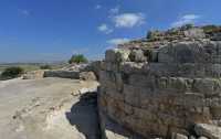 66 Porte ouest - Tours hellénistiques restaurées par Hérode