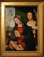 72 La Vierge, l'enfant & sainte Cécile (± 1505) Domenico Panetti ?