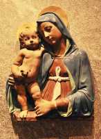 132 Vierge & enfant - Atelier d'Andrea della Robbia (±1500)