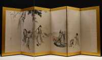 050 Les immortels taoïstes par Yokoyama Kazan (1784-1837)
