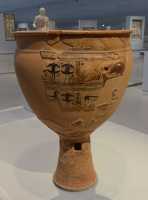 033 Dipylon (vase funéraire - Scène de l'exposition du mort) Athènes (730)