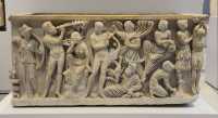 059 Concours musical entre Apollon et le satyre Marsyas (± 300) Cosa, Italie